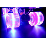 CHI YUAN 1Set (4 pcs) Blank Pro 60 x 45mm Cuiser LED LIGHT UP Wheels fits 22"