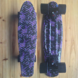 22" X 6" Skateboards Retro Standard Skate Board Mini