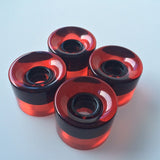 CHI YUAN 1Set(4 pcs) Blank Pro 60 X 45 mm PU Wheels fit 22 Inch