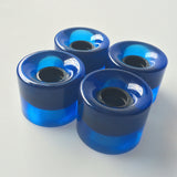 1Set (4 pcs) Blank Pro 60 X 45 mm Pu Wheels Fit  Mini Cruiser Skateboard