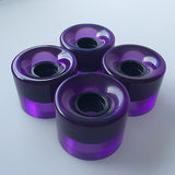 1Set (4 pcs) Blank Pro 60 X 45 mm Pu Wheels Fit  Mini Cruiser Skateboard