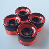 1Set (4 pcs) Blank Pro 60 X 45 mm Pu Wheels Fit  Mini Cruiser Skateboard