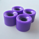 1Set (4 pcs) Blank Pro 60 X 45 mm Pu Wheels Fit  Mini Cruiser Skateboard