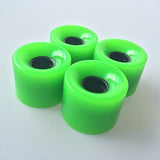 1Set (4 pcs) Blank Pro 60 X 45 mm Pu Wheels Fit  Mini Cruiser Skateboard