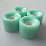 1Set (4 pcs) Blank Pro 60 X 45 mm Pu Wheels Fit  Mini Cruiser Skateboard