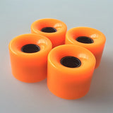 1Set (4 pcs) Blank Pro 60 X 45 mm Pu Wheels Fit  Mini Cruiser Skateboard