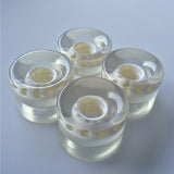 1Set (4 pcs) Blank Pro 60 X 45 mm Pu Wheels Fit  Mini Cruiser Skateboard