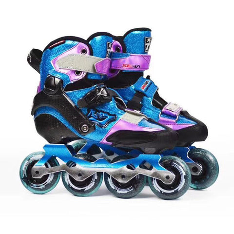 100% Original SEBA KSJ-J Junior Star Sky Child Inline Skates Carbon Fiber Kid's Roller